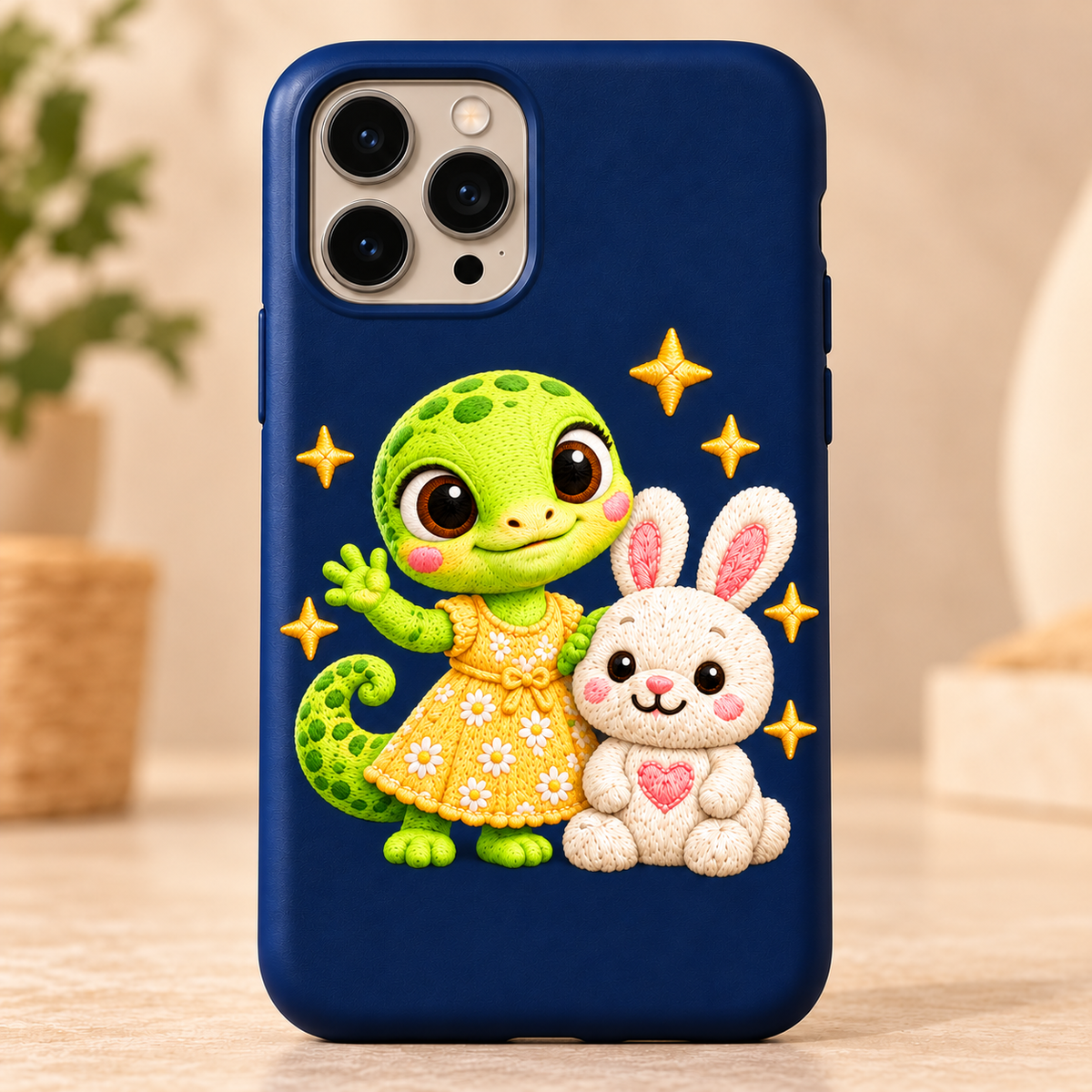 Liri Navy Stars phone case