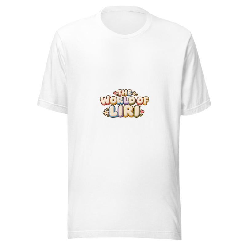 Sorry Feelings Tee — Front+Back, White, front view
